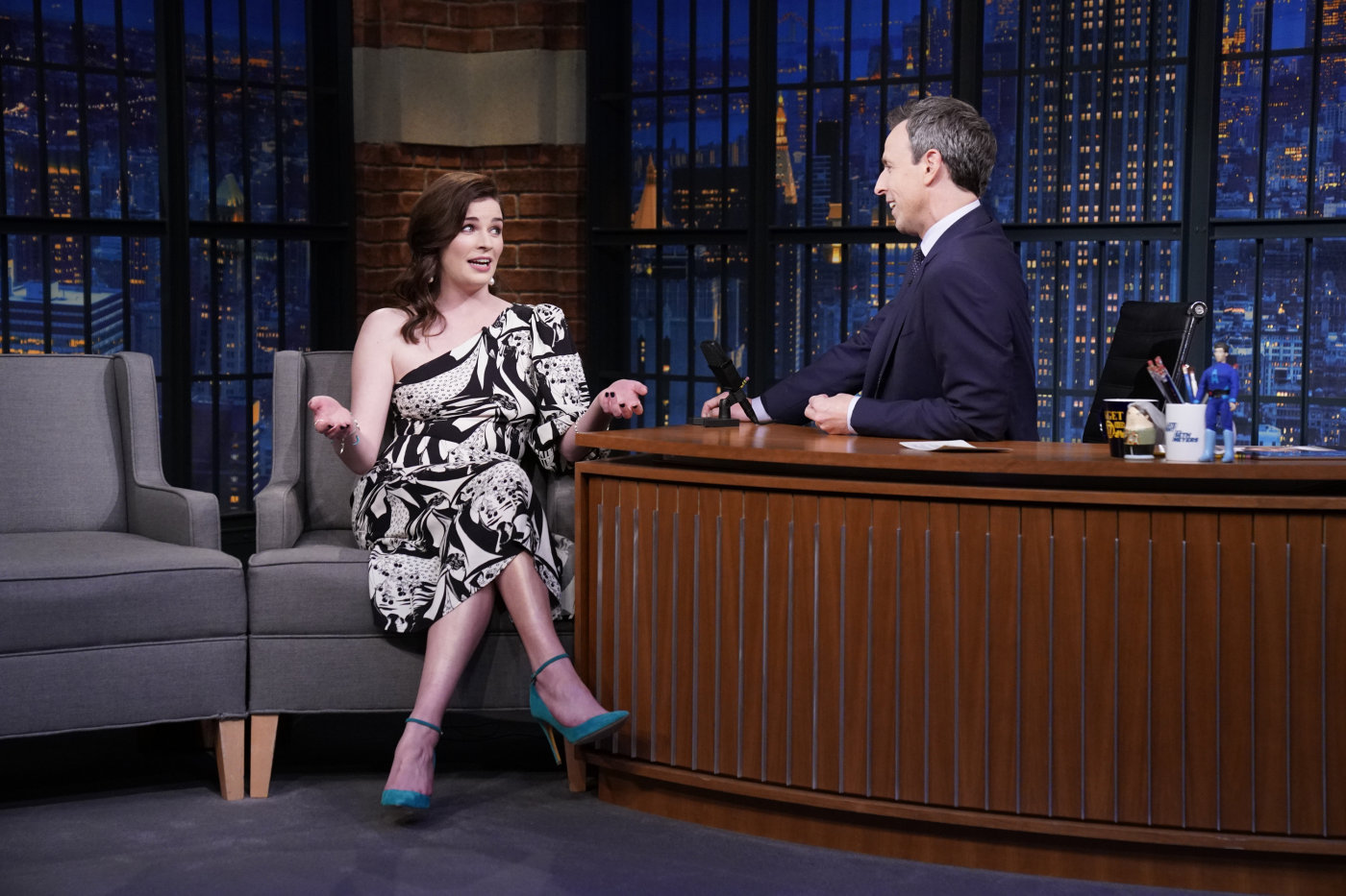 Aisling appears on Late Night with Seth Meyers  - December 9th, 2019