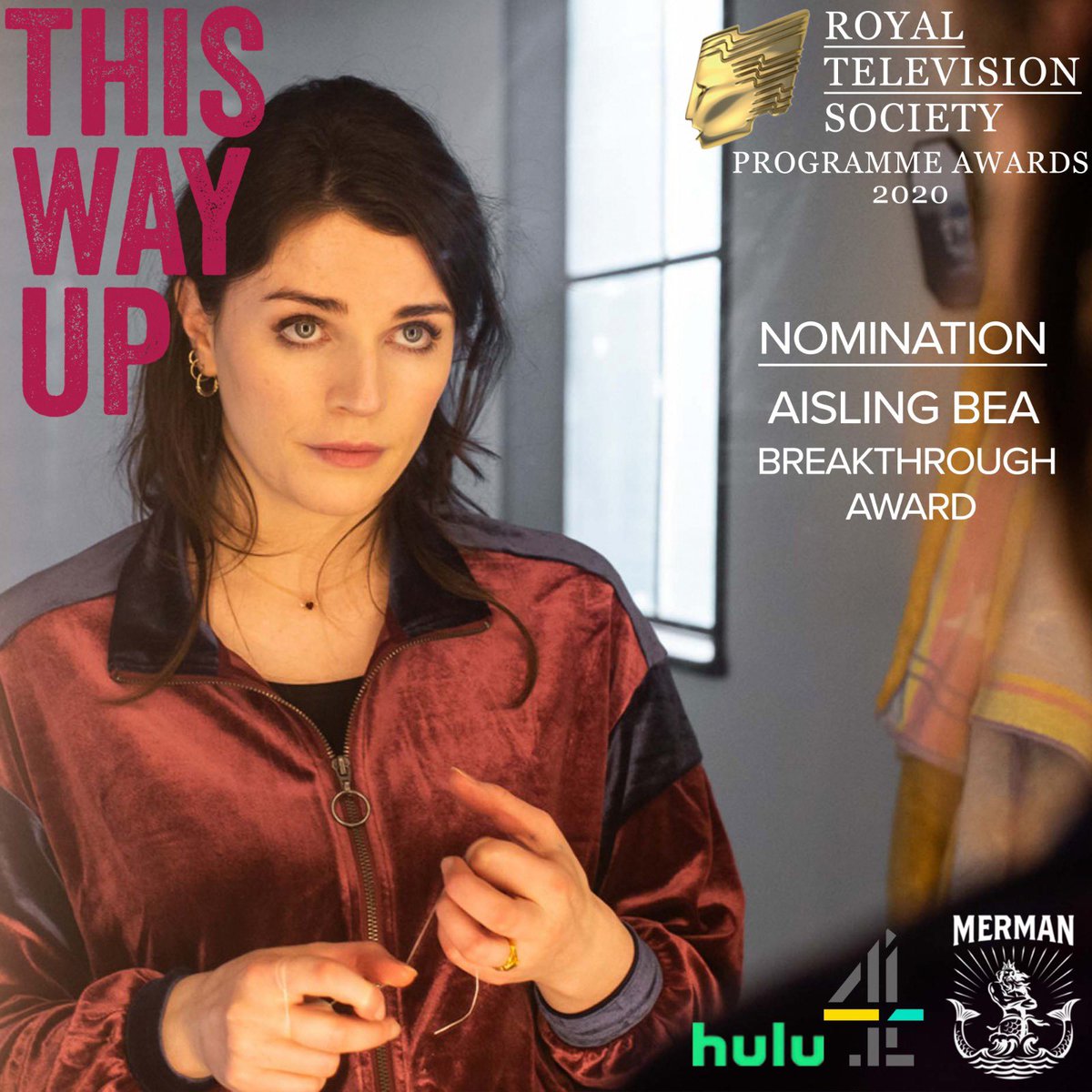 Aisling Bea nominated for Breakthrough Award  - March 3rd, 2020