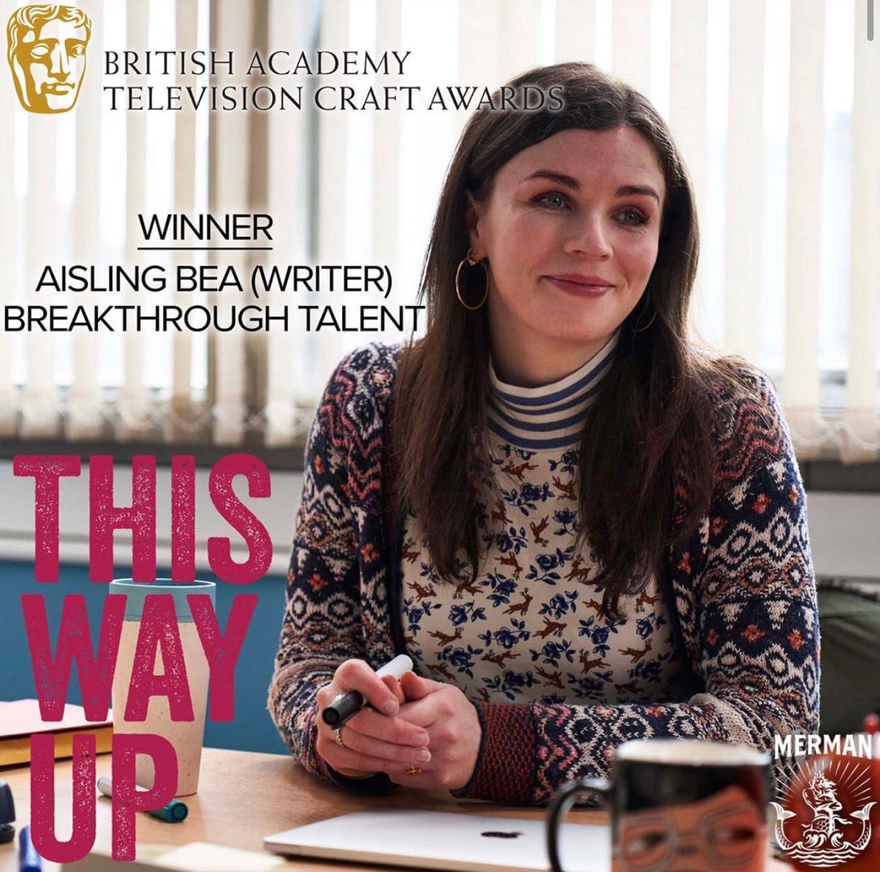 Aisling Bea wins BAFTA Breakthrough Talent Award 2020  - July 17th, 2020