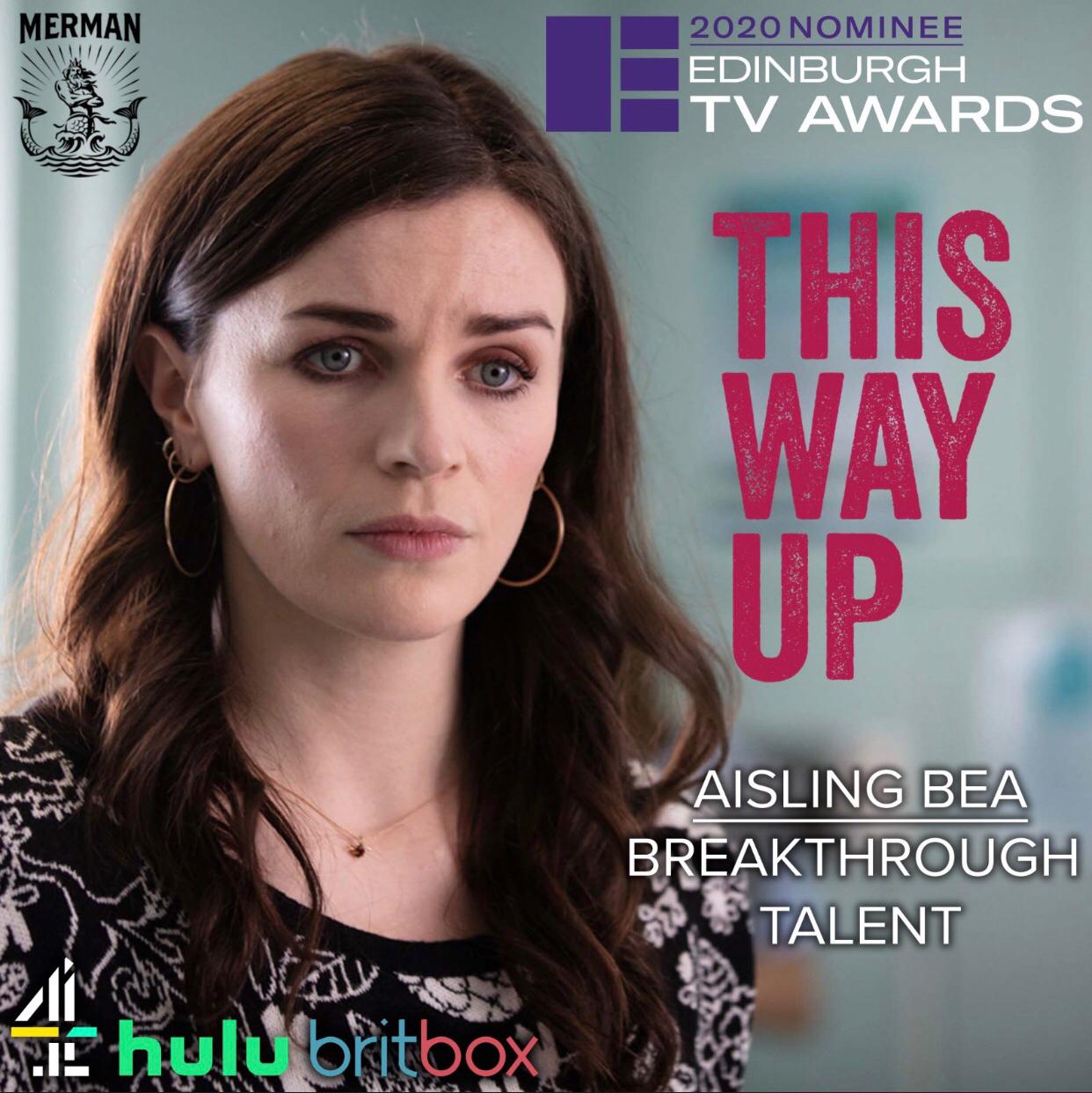 Aisling Bea Nominated for Breakthrough Talent Award  - August 26th, 2020