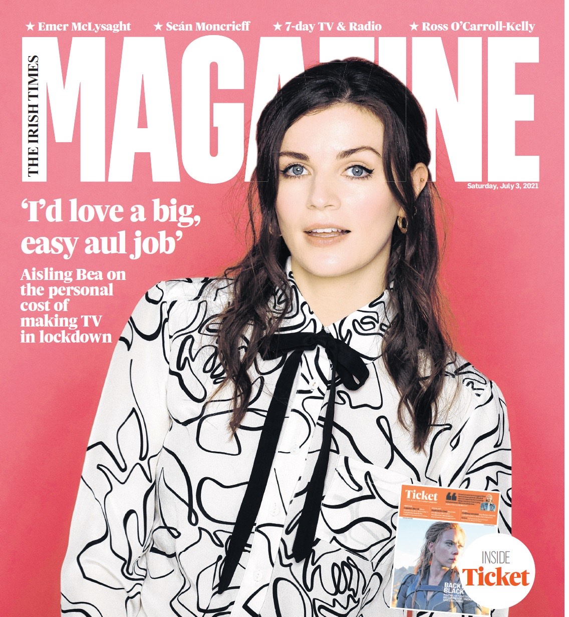 Aisling Bea: ‘I’d love a big f*cking easy famous job’  - July 3rd, 2021